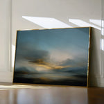 Abstract 1656 Canvas Art 18" x 24" / 45 x 60 cm / Black