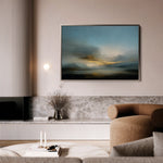 Abstract 1656 Canvas Art 18" x 24" / 45 x 60 cm / Black