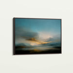 Abstract 1656 Canvas Art 18" x 24" / 45 x 60 cm / Black