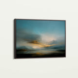 Abstract 1656 Canvas Art 18" x 24" / 45 x 60 cm / Black