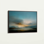 Abstract 1656 Canvas Art 60 x 40 cm / Black