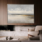 Abstract 1657 Canvas Art 18" x 24" / 45 x 60 cm / Black