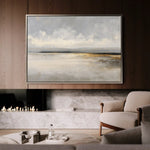 Abstract 1657 Canvas Art 60 x 40 cm / Black