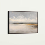 Abstract 1657 Canvas Art 60 x 40 cm / Black