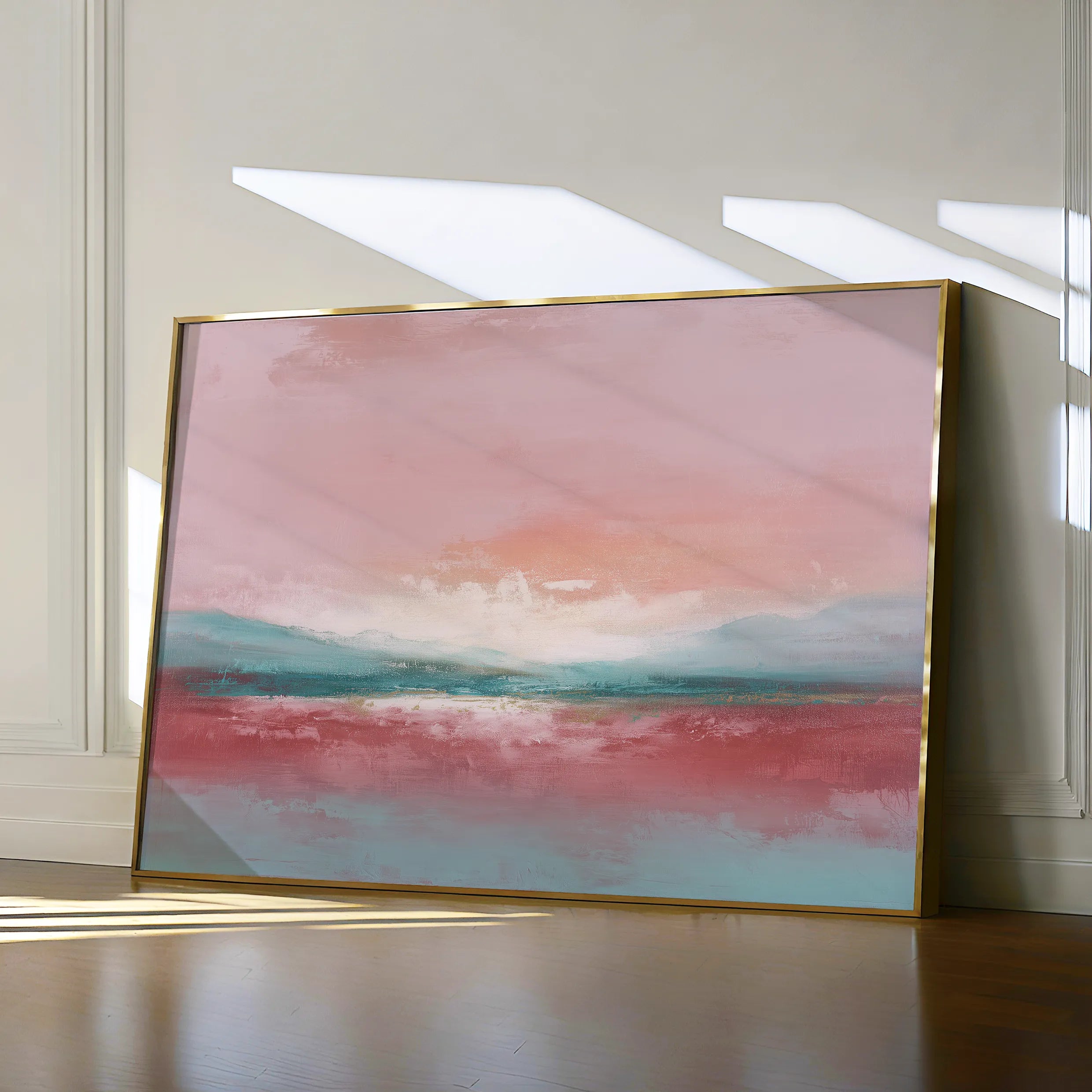 Abstract 1658 Canvas Art 18" x 24" / 45 x 60 cm / Black
