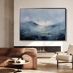 Abstract 1659 Canvas Art 18" x 24" / 45 x 60 cm / Black