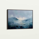 Abstract 1659 Canvas Art 18" x 24" / 45 x 60 cm / Black