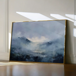 Abstract 1659 Canvas Art 60 x 40 cm / Black