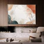 Boho 166 Canvas Art 18" x 24" / 45 x 60 cm / Black