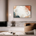 Boho 166 Canvas Art 18" x 24" / 45 x 60 cm / Black