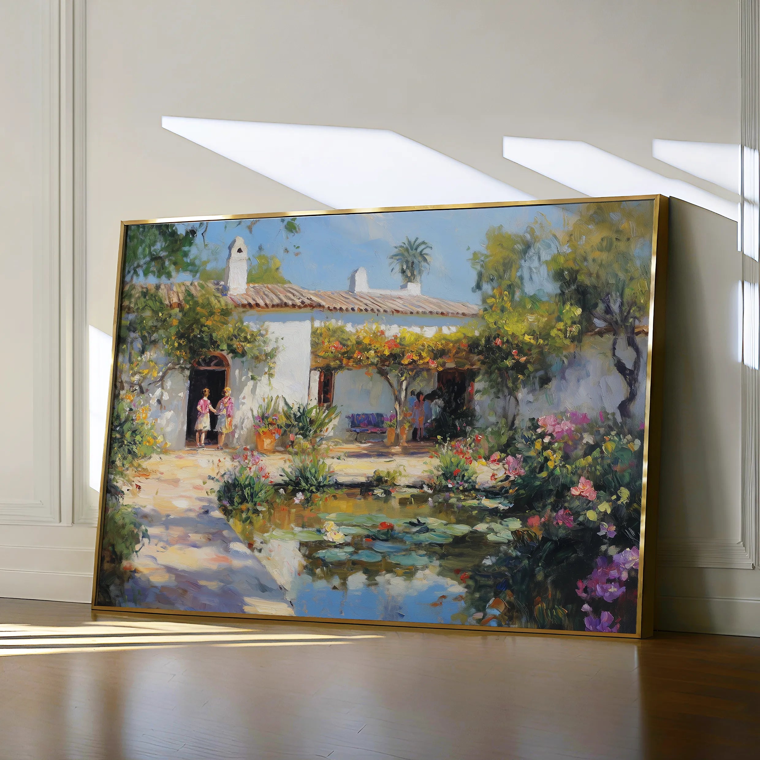 Landscape 166 Canvas Art 18" x 24" / 45 x 60 cm / Black