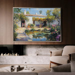 Landscape 166 Canvas Art 18" x 24" / 45 x 60 cm / Black