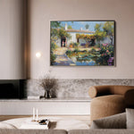 Landscape 166 Canvas Art 18" x 24" / 45 x 60 cm / Black