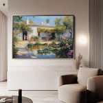 Landscape 166 Canvas Art 60 x 40 cm / Black