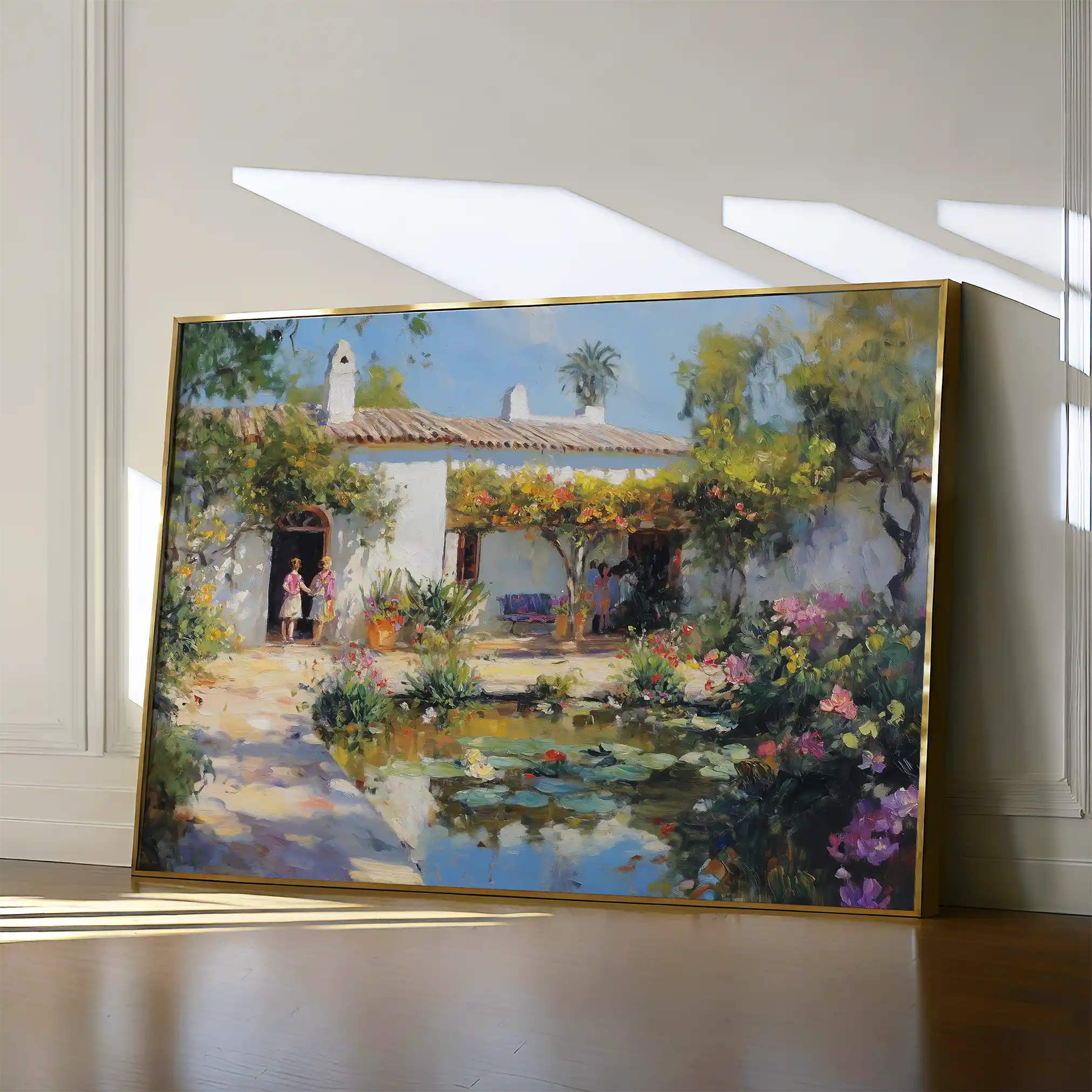 Landscape 166 Canvas Art 60 x 40 cm / Black