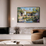 Landscape 166 Canvas Art 60 x 40 cm / Black