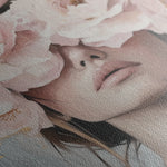 Portrait 166 Canvas Art 18" x 24" / 45 x 60 cm / Black