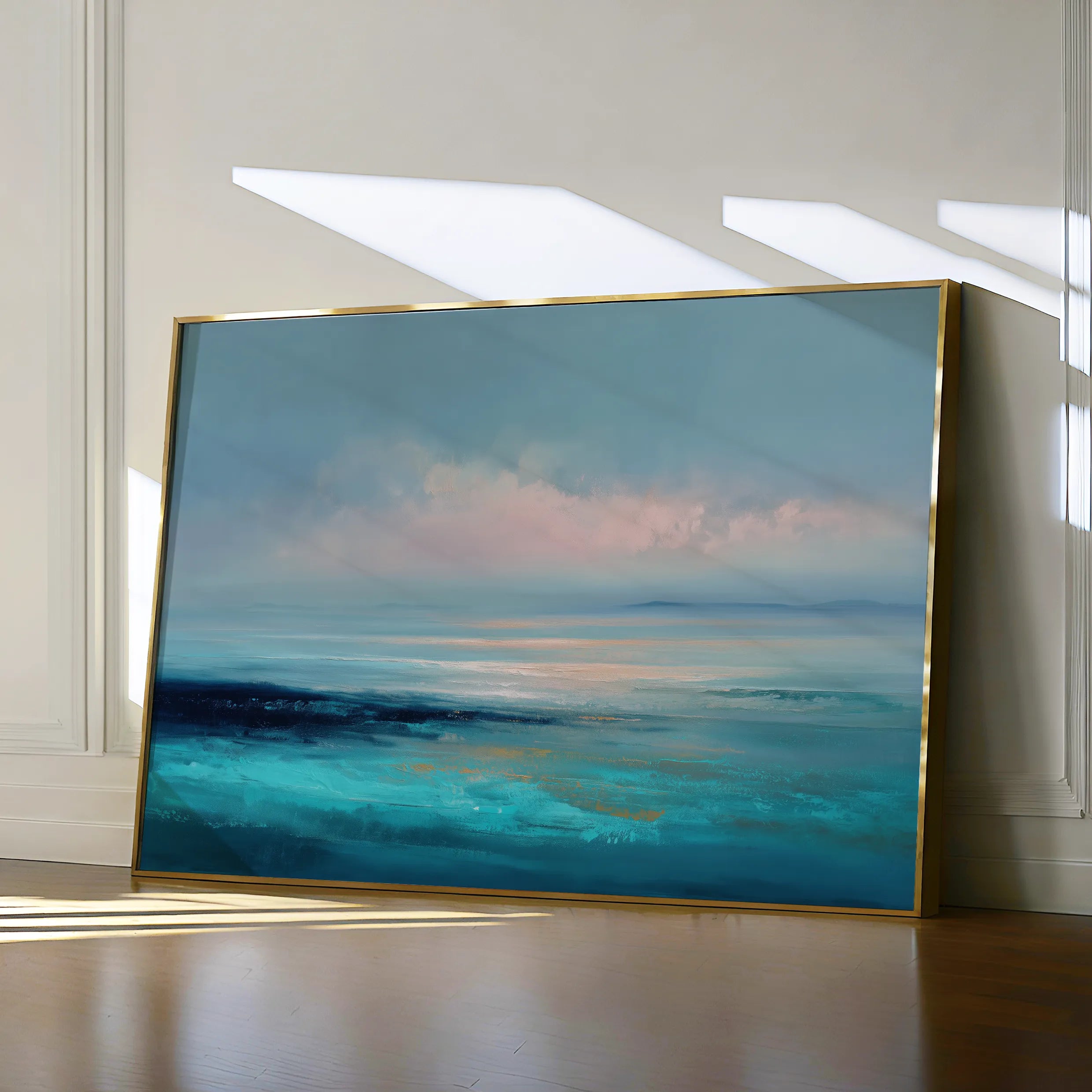 Abstract 1661 Canvas Art 18" x 24" / 45 x 60 cm / Black
