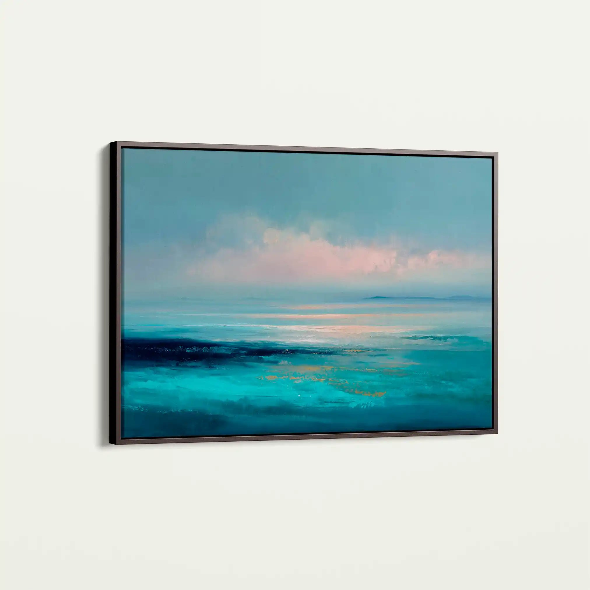 Abstract 1661 Canvas Art 60 x 40 cm / Black