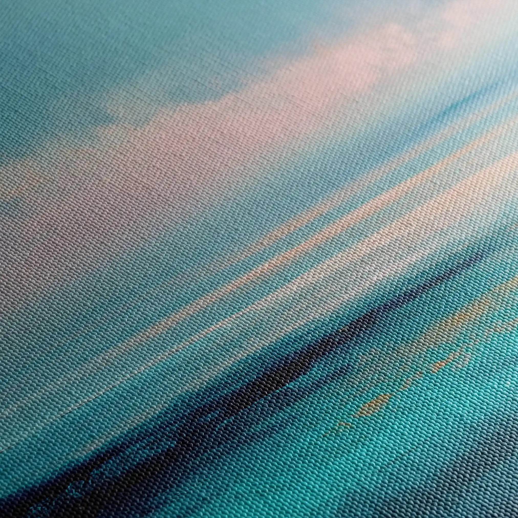Abstract 1661 Canvas Art 60 x 40 cm / Black