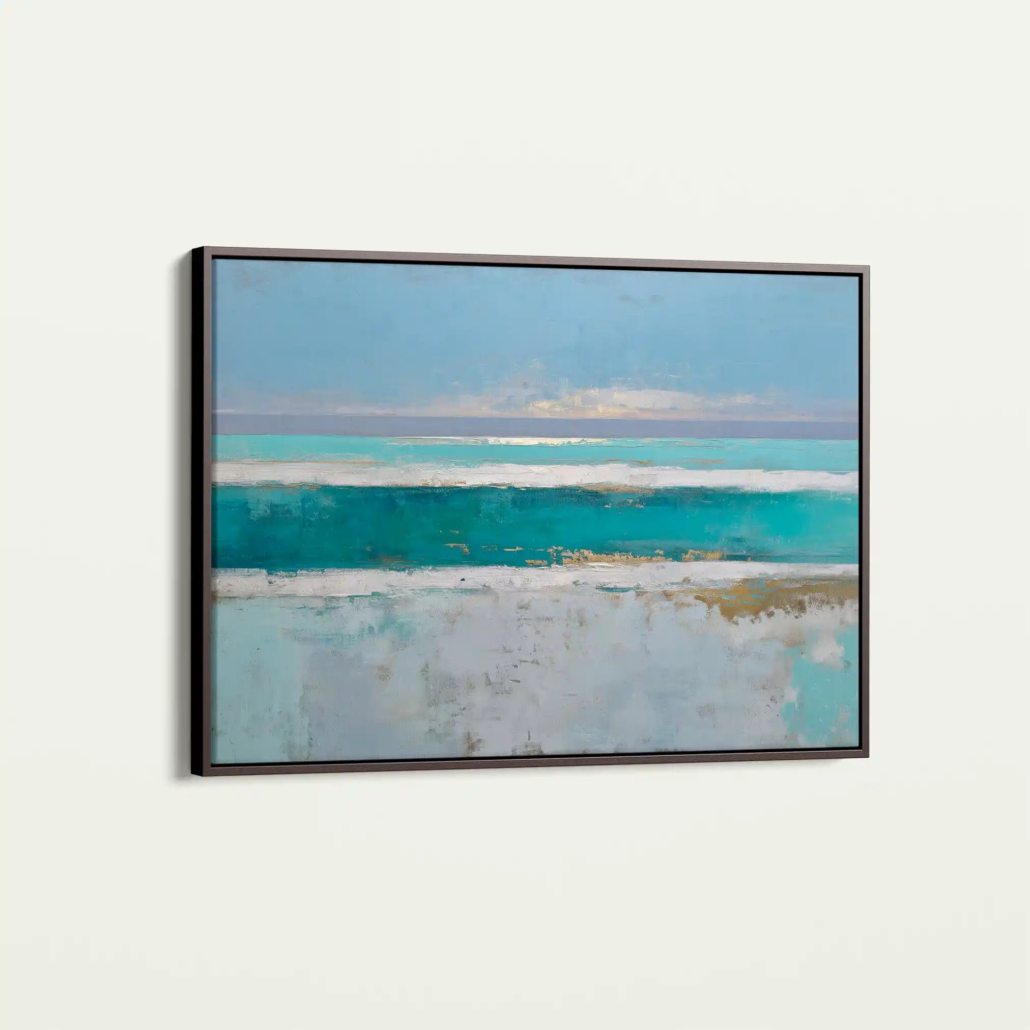 Abstract 1662 Canvas Art 60 x 40 cm / Black