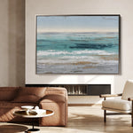 Abstract 1663 Canvas Art 18" x 24" / 45 x 60 cm / Black