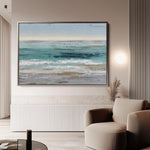 Abstract 1663 Canvas Art 18" x 24" / 45 x 60 cm / Black