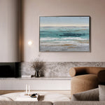 Abstract 1663 Canvas Art 18" x 24" / 45 x 60 cm / Black