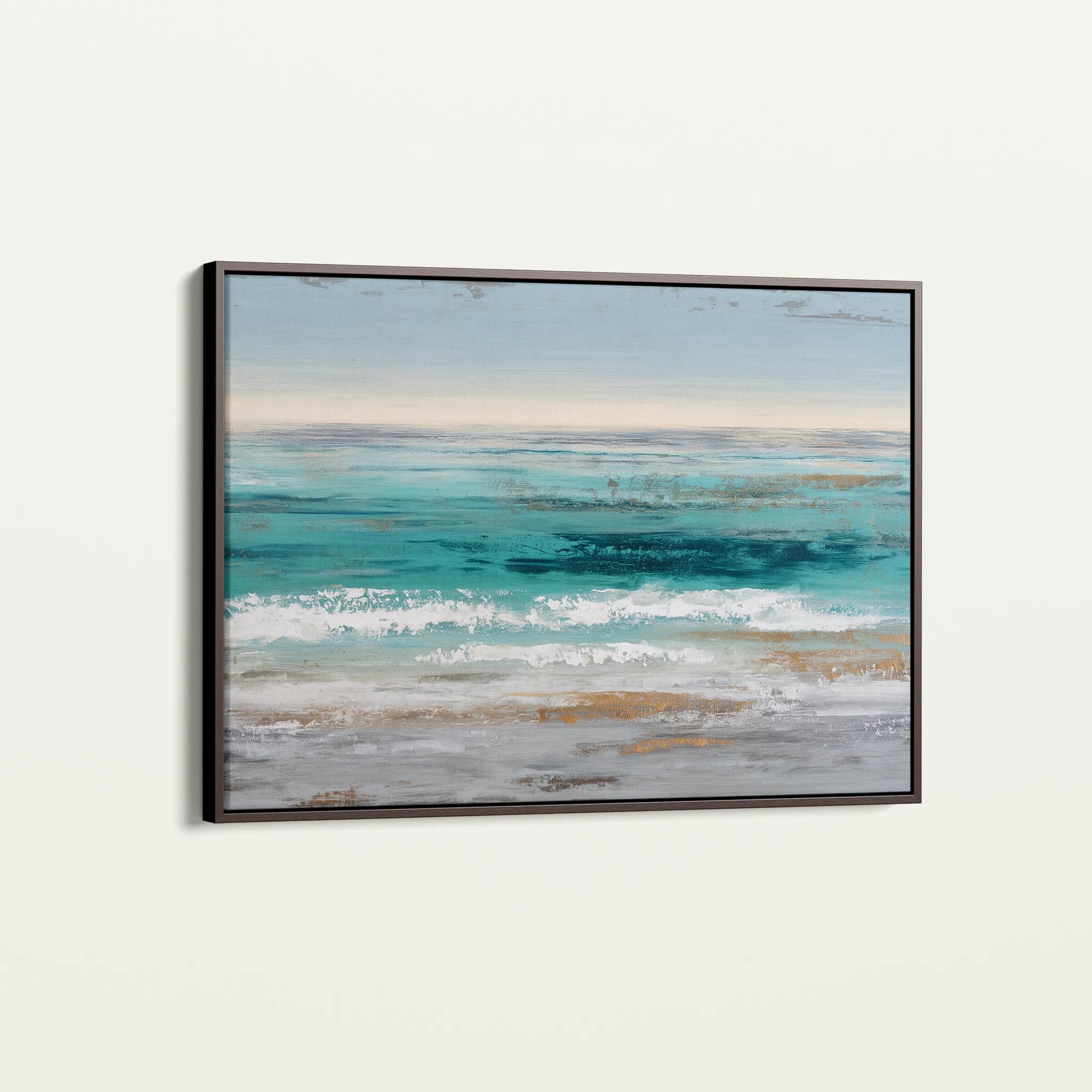 Abstract 1663 Canvas Art 18" x 24" / 45 x 60 cm / Black