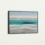 Abstract 1663 Canvas Art 60 x 40 cm / Black