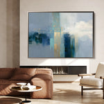 Abstract 1664 Canvas Art 18" x 24" / 45 x 60 cm / Black