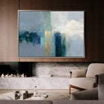 Abstract 1664 Canvas Art 18" x 24" / 45 x 60 cm / Black