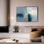 Abstract 1664 Canvas Art 18" x 24" / 45 x 60 cm / Black