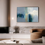Abstract 1664 Canvas Art 18" x 24" / 45 x 60 cm / Black