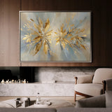 Abstract 1665 Canvas Art 18" x 24" / 45 x 60 cm / Black