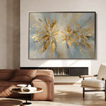 Abstract 1665 Canvas Art 18" x 24" / 45 x 60 cm / Black