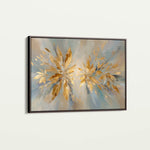 Abstract 1665 Canvas Art 18" x 24" / 45 x 60 cm / Black