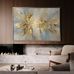 Abstract 1665 Canvas Art 60 x 40 cm / Black