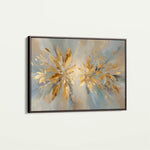 Abstract 1665 Canvas Art 60 x 40 cm / Black