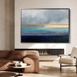 Abstract 1666 Canvas Art 18" x 24" / 45 x 60 cm / Black