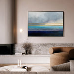 Abstract 1666 Canvas Art 18" x 24" / 45 x 60 cm / Black