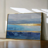 Abstract 1667 Canvas Art 18" x 24" / 45 x 60 cm / Black