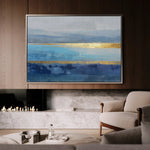 Abstract 1667 Canvas Art 18" x 24" / 45 x 60 cm / Black