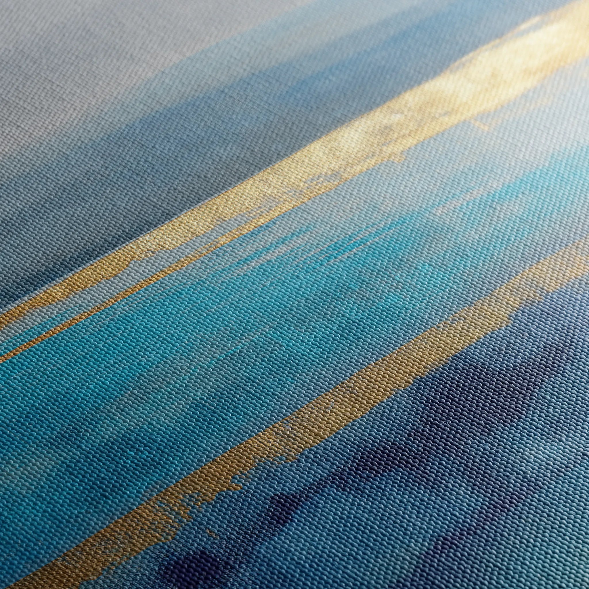 Abstract 1667 Canvas Art 18" x 24" / 45 x 60 cm / Black
