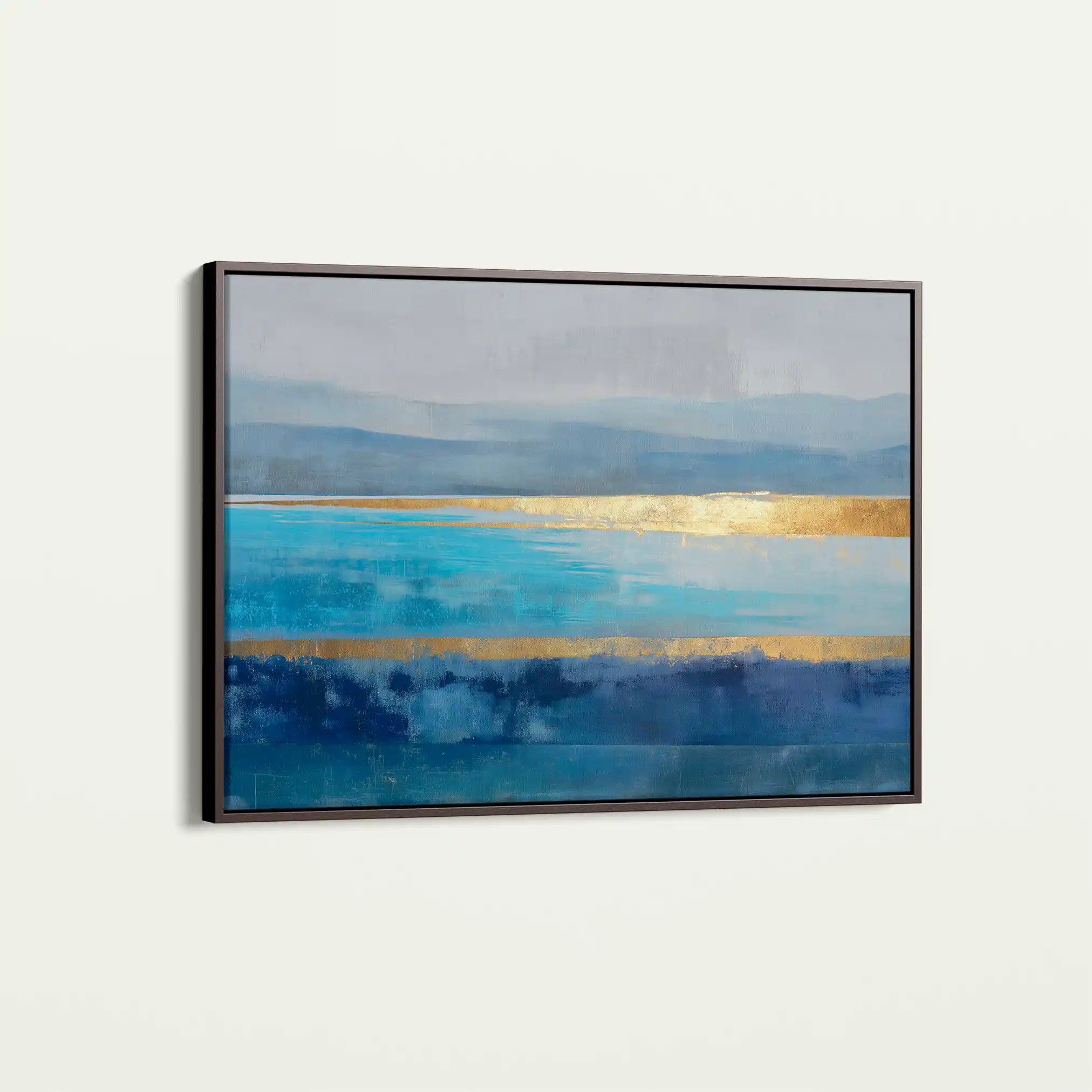 Abstract 1667 Canvas Art 60 x 40 cm / Black