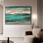 Abstract 1669 Canvas Art 18" x 24" / 45 x 60 cm / Black