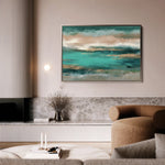 Abstract 1669 Canvas Art 18" x 24" / 45 x 60 cm / Black