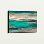 Abstract 1669 Canvas Art 18" x 24" / 45 x 60 cm / Black