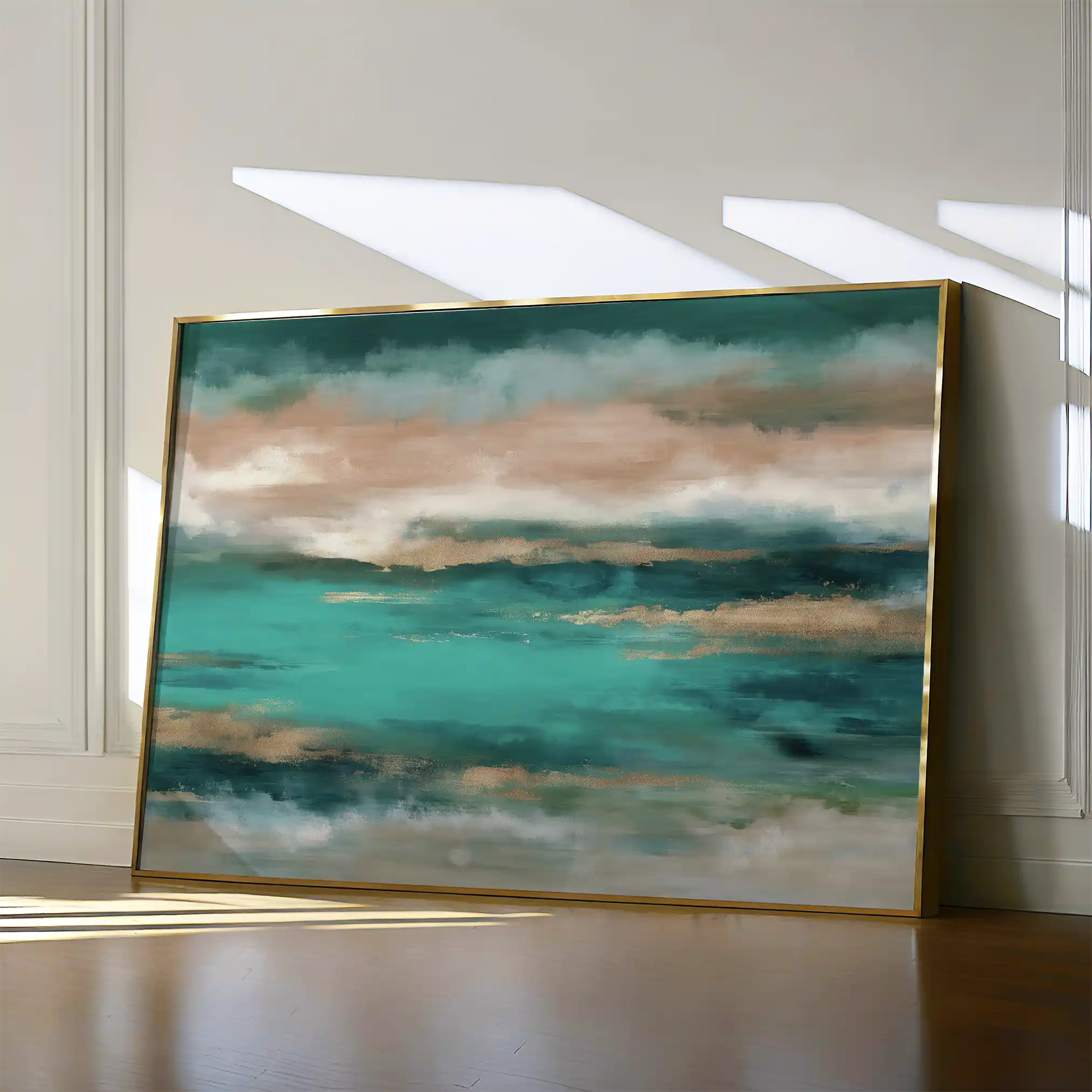 Abstract 1669 Canvas Art 60 x 40 cm / Black