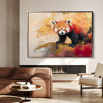 Animals 167 Canvas Art 18" x 24" / 45 x 60 cm / Black